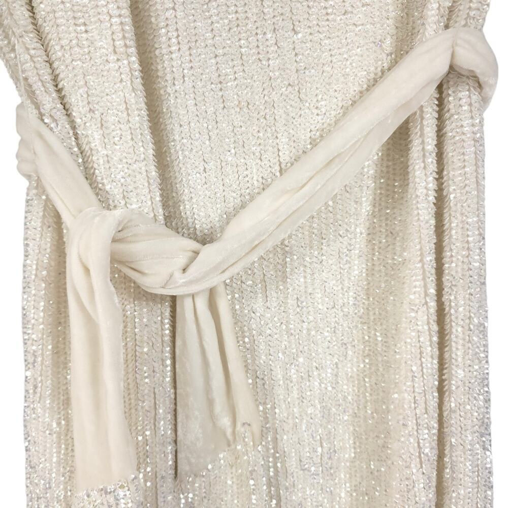 Retrofete Sequin Mini Dress One Shoulder - Picture 5 of 16